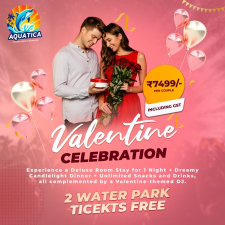 Valentine Day Celebration (Deluxe Room+Unlimited Food+Unlimited Drink) For 2 Persons @ 7499/